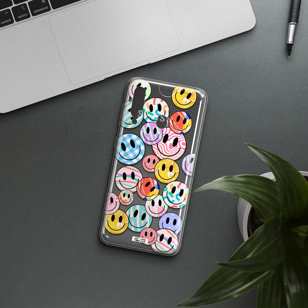 Colorful Smile Samsung A60 Clear TPU Case