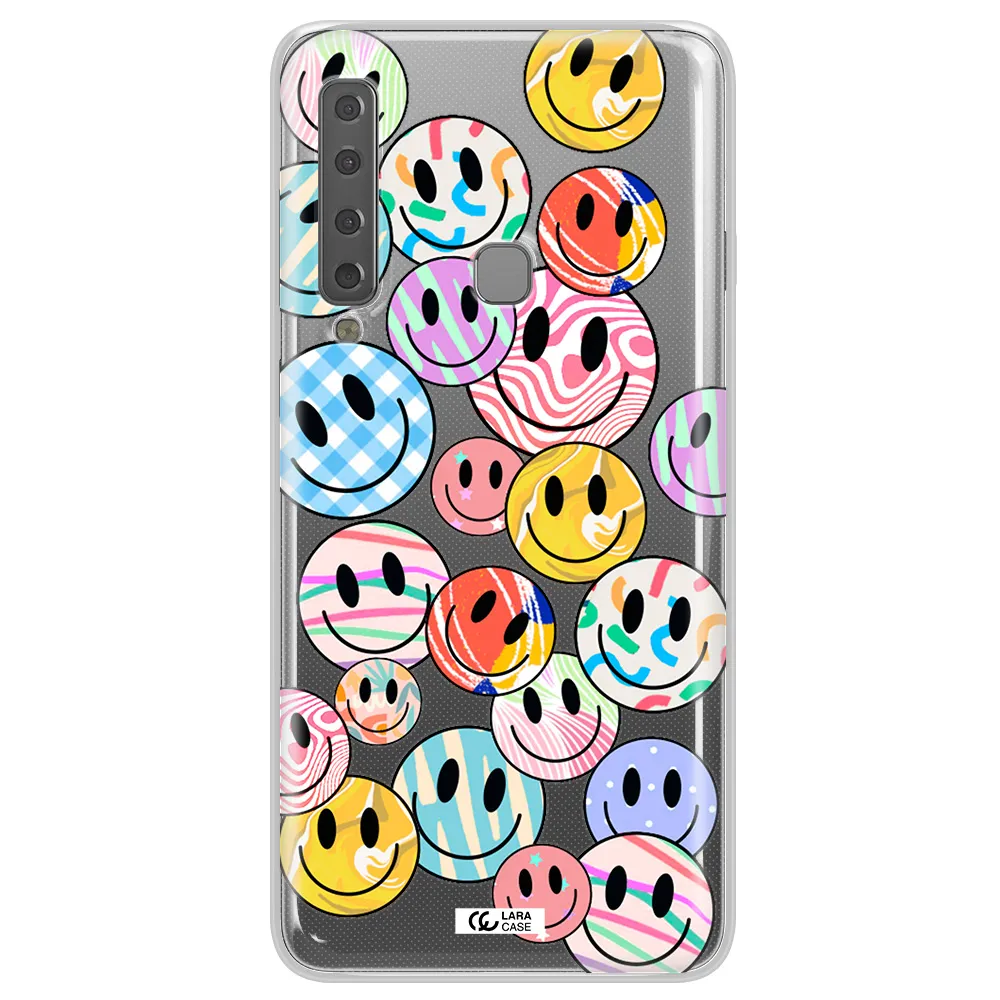 Colorful Smile Samsung A9 2018 Clear TPU Case