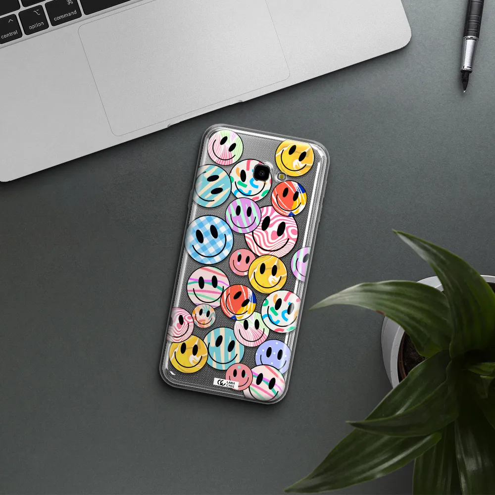 Colorful Smile Samsung J4 Plus Clear TPU Case