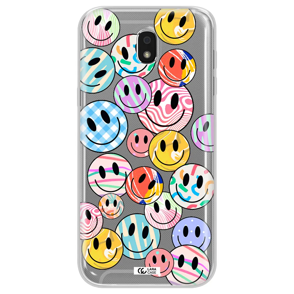 Colorful Smile Samsung J5 2017 Clear TPU Case