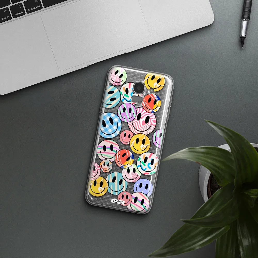 Colorful Smile Samsung J6 Clear TPU Case