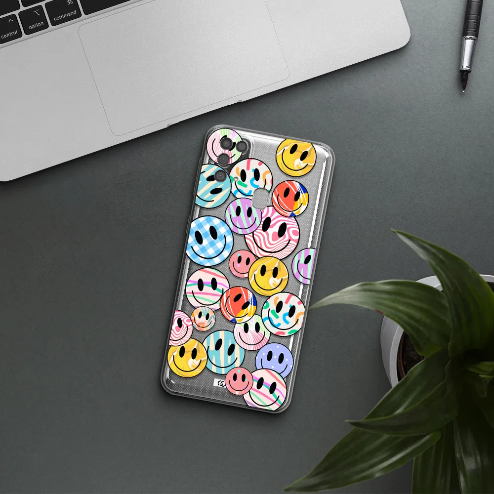 Colorful Smile Samsung M31 Clear TPU Case