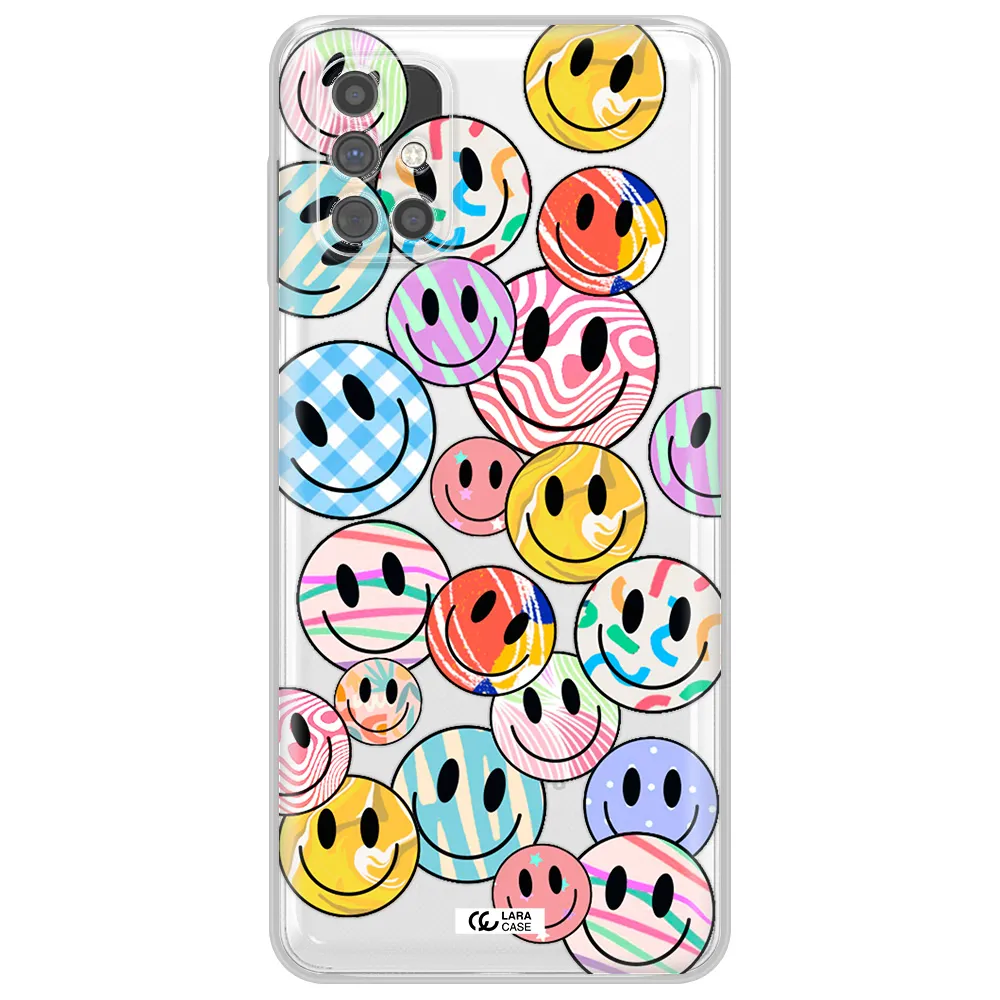 Colorful Smile Samsung M51 Clear TPU Case