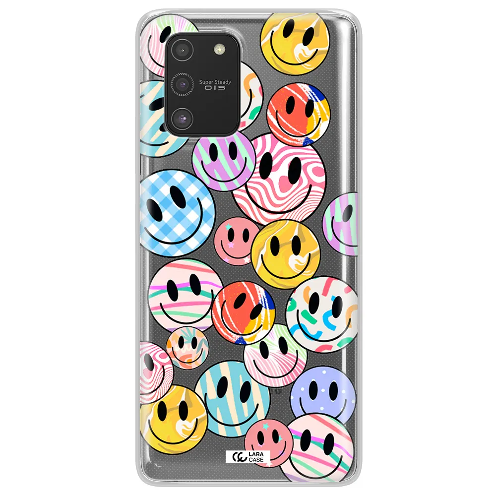 Colorful Smile Samsung S10 Lite Clear TPU Case