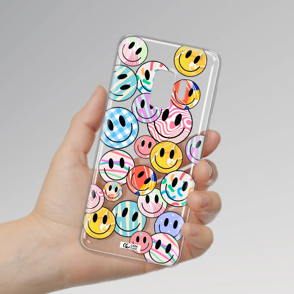 Colorful Smile Samsung S9 Clear TPU Case