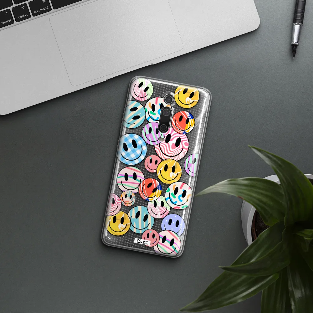 Colorful Smile Xiaomi Mi 9T Clear TPU Case