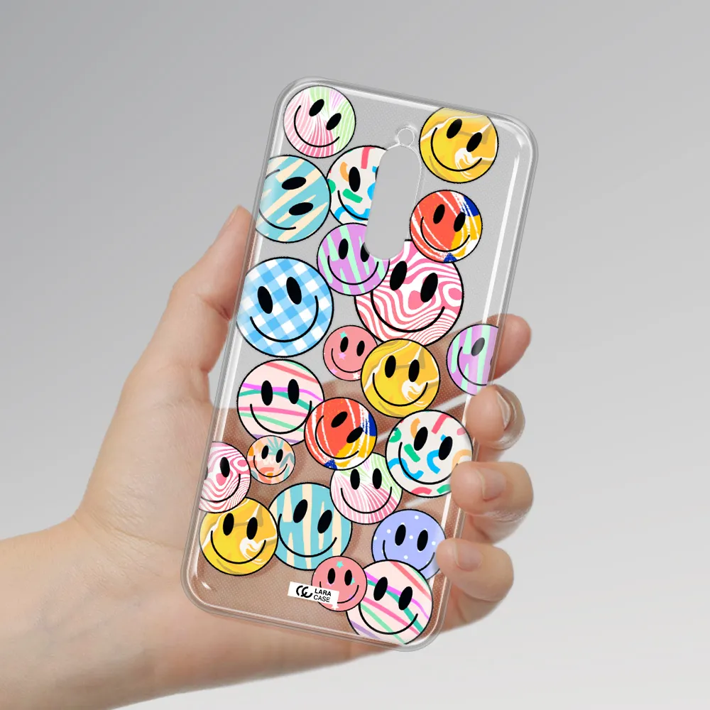 Colorful Smile Xiaomi Redmi 8 Clear Tpu Case