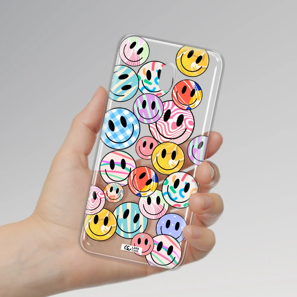 Colorful Smile Xiaomi Redmi 8A Clear TPU Case
