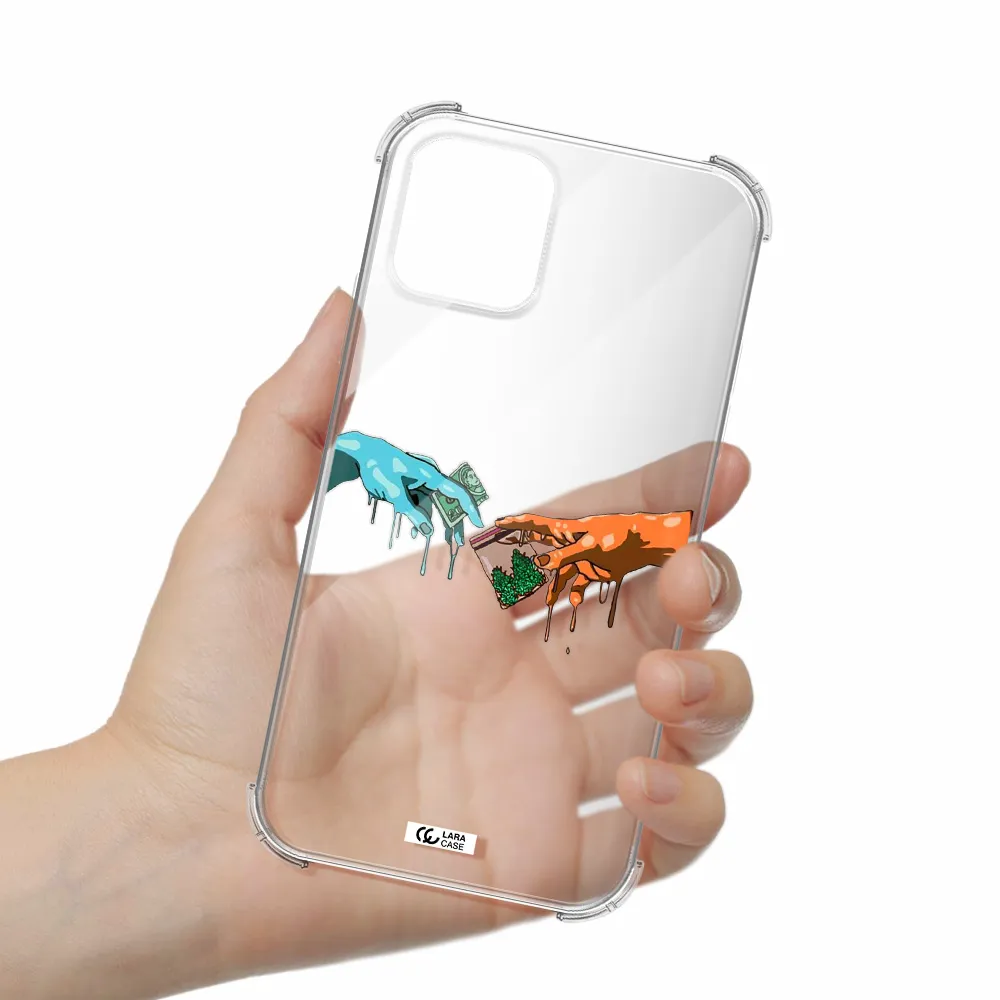 Pass The Weed Apple iPhone 11 pro Clear PC Case