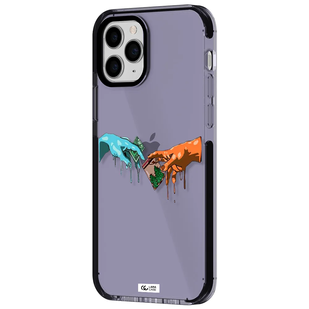 Pass The Weed Apple iPhone 11 pro impact Lilac Case