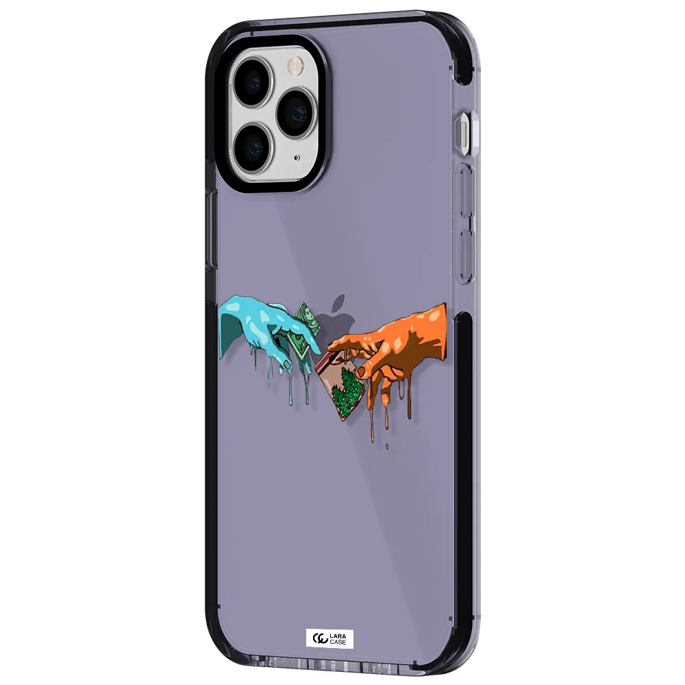 Pass The Weed Apple iPhone 11 pro max impact Lilac Case