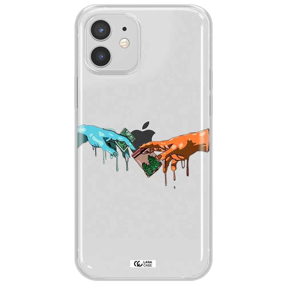 Pass The Weed Apple iPhone 12 mini Clear TPU Case