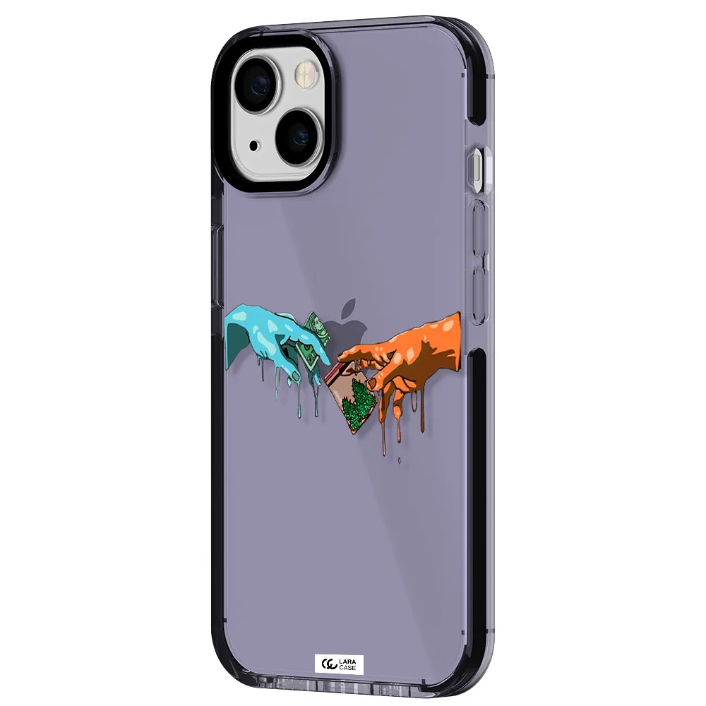 Pass The Weed Apple iPhone 13 impact Lilac Case