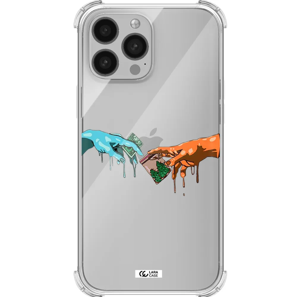 Pass The Weed Apple iPhone 13 Pro Max Clear PC Case