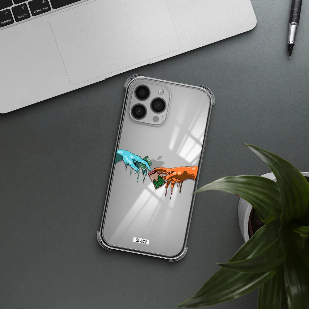 Pass The Weed Apple iPhone 13 Pro Max Clear PC Case