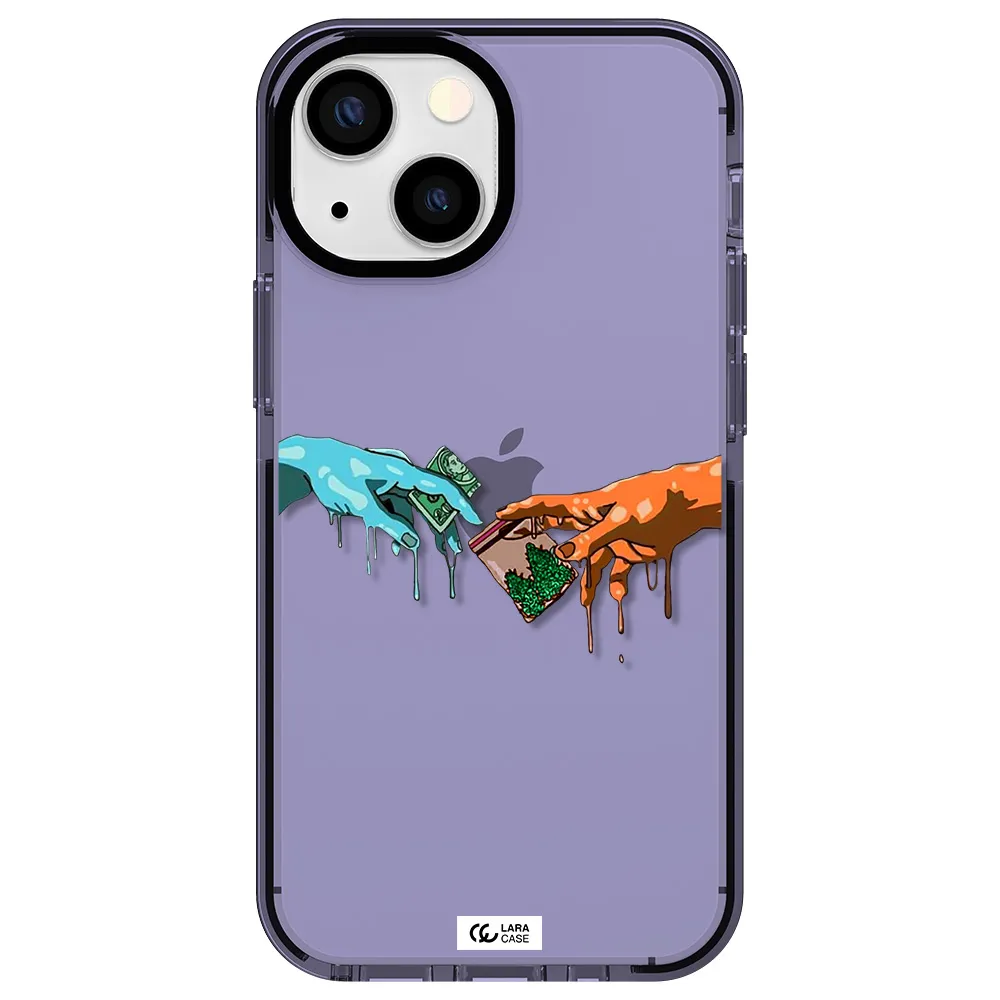 Pass The Weed Apple iPhone 15 impact Lilac Case