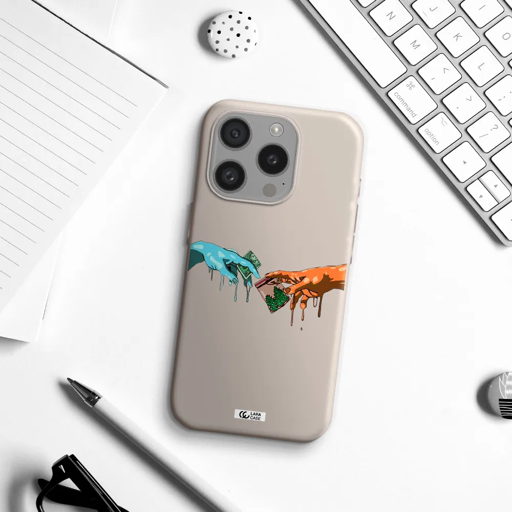 Pass The Weed Apple Iphone 15 Pro Silicone Stone Case