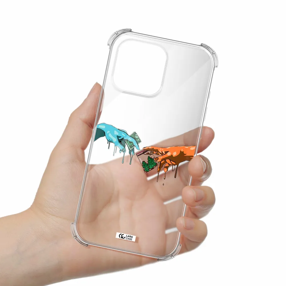 Pass The Weed Apple Iphone 16 Pro Max Clear Pc Case