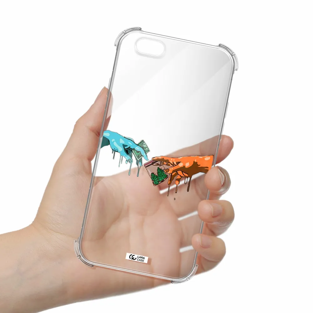 Pass The Weed Apple iPhone 6 Clear PC Case