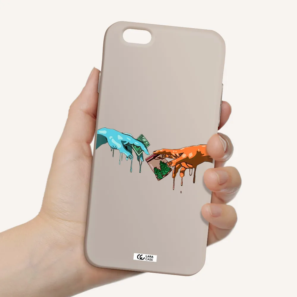 Pass The Weed Apple iPhone 6 Silicone Stone Case