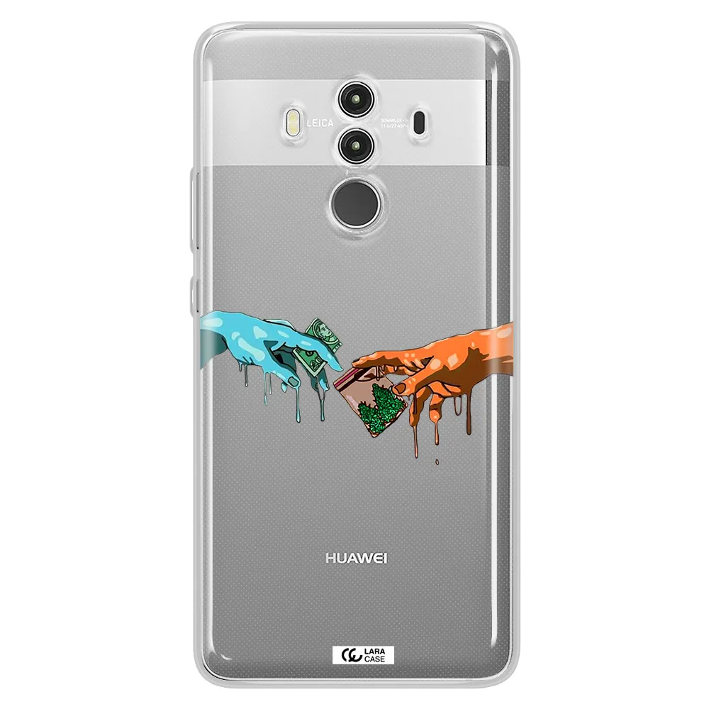 Pass The Weed Huawei Mate 10 Clear TPU Case