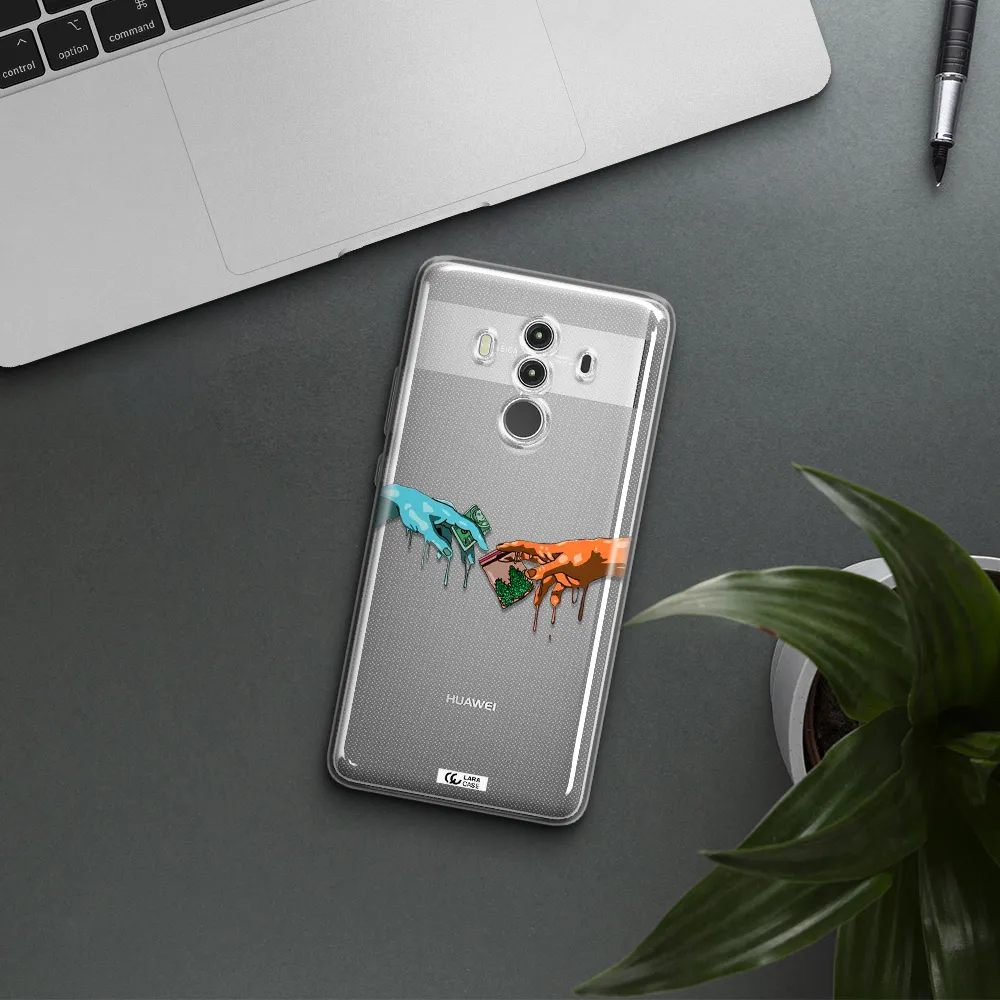 Pass The Weed Huawei Mate 10 Clear TPU Case