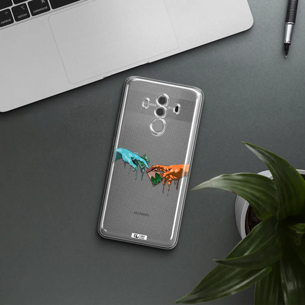 Pass The Weed Huawei Mate 10 Pro Clear TPU Case