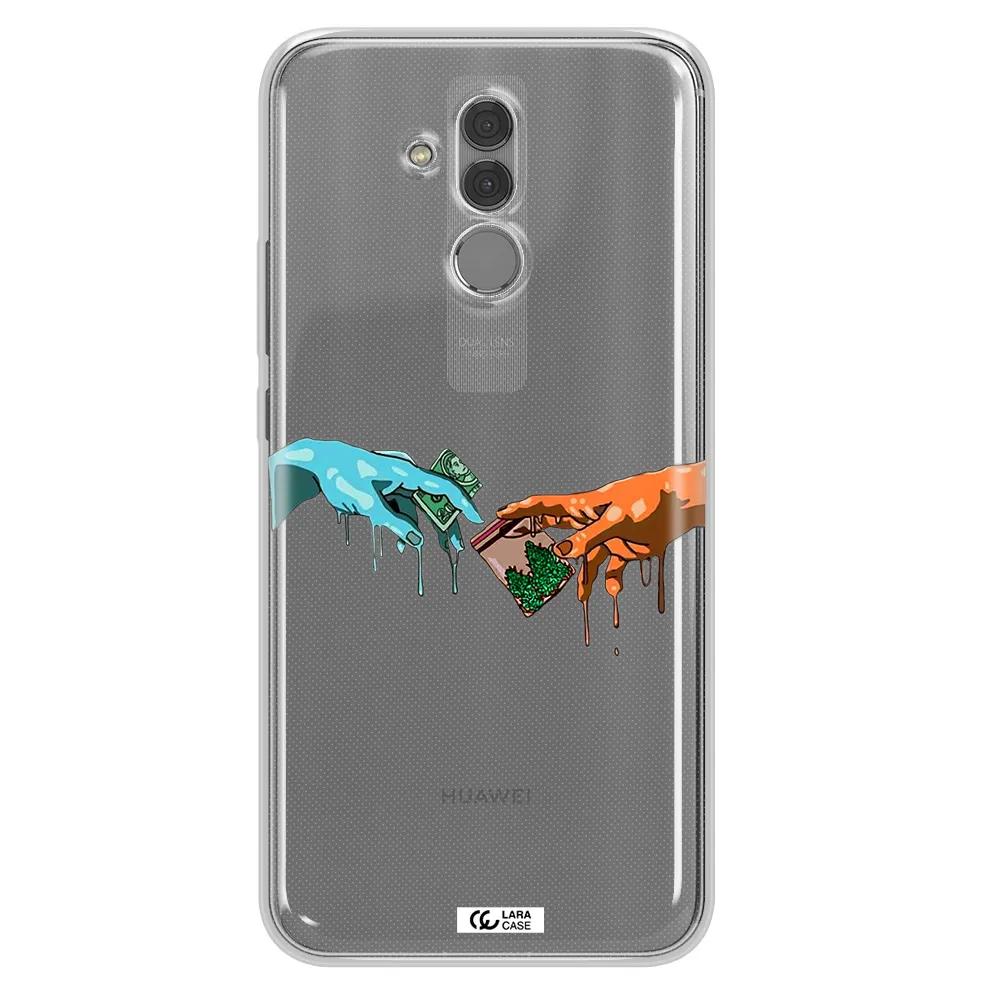 Pass The Weed Huawei Mate 20 Lite Clear TPU Case