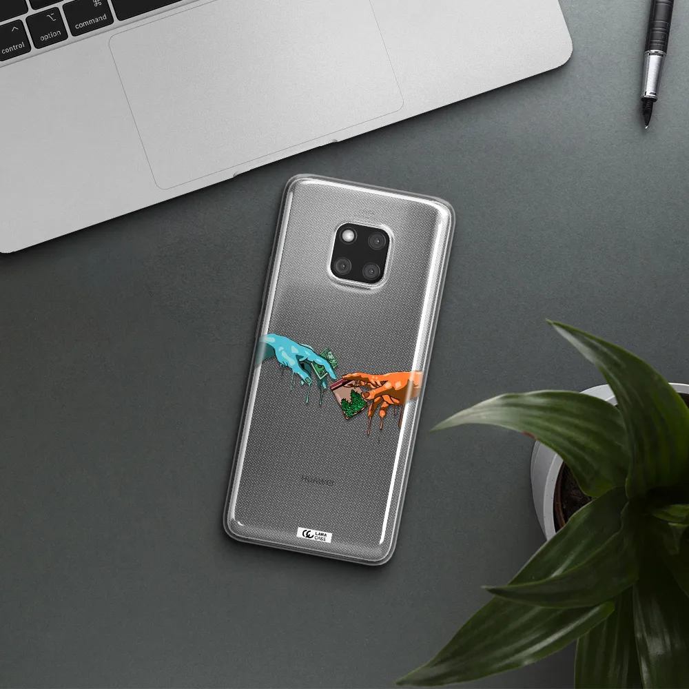 Pass The Weed Huawei Mate 20 Pro Clear TPU Case