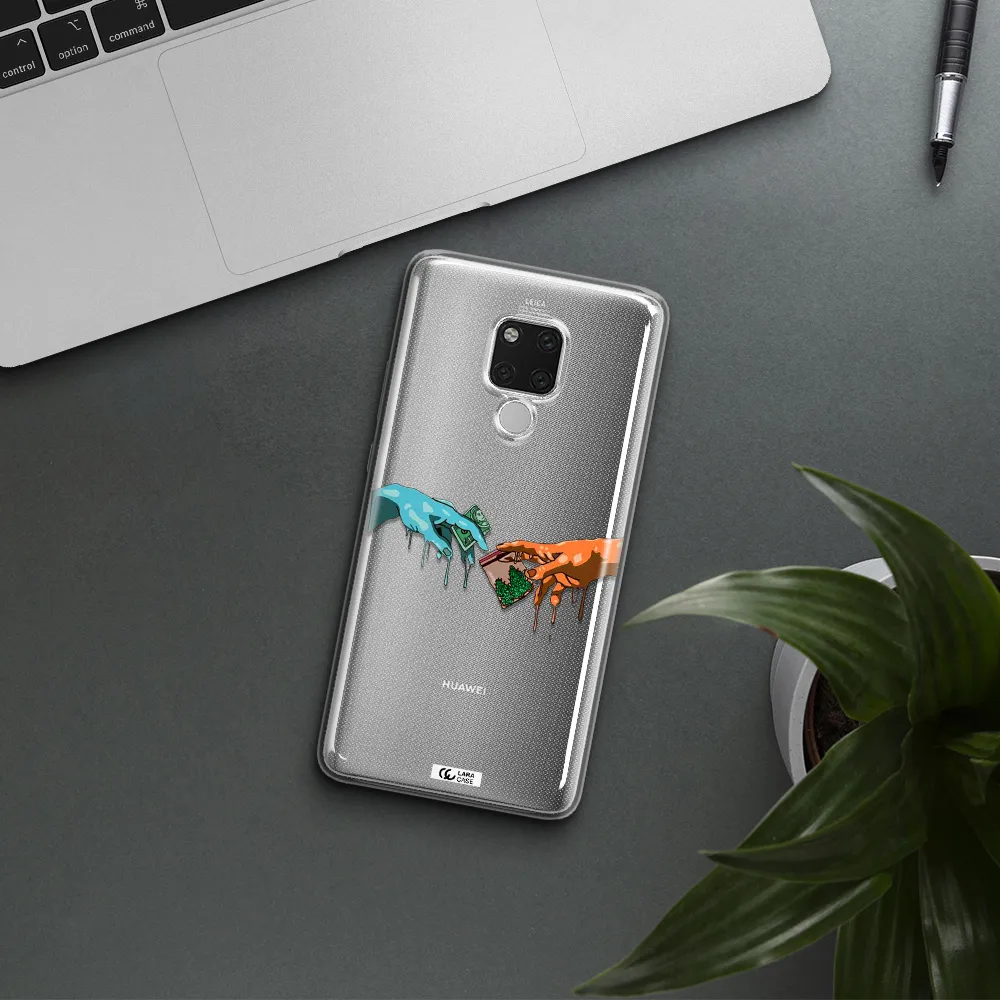 Pass The Weed Huawei Mate 20X Clear TPU Case