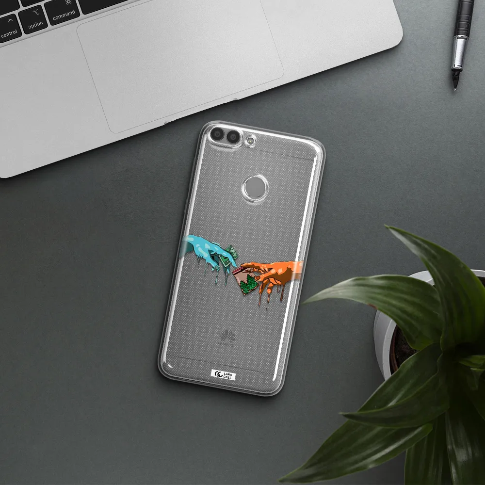 Pass The Weed Huawei P Smart 2017 Clear TPU Case