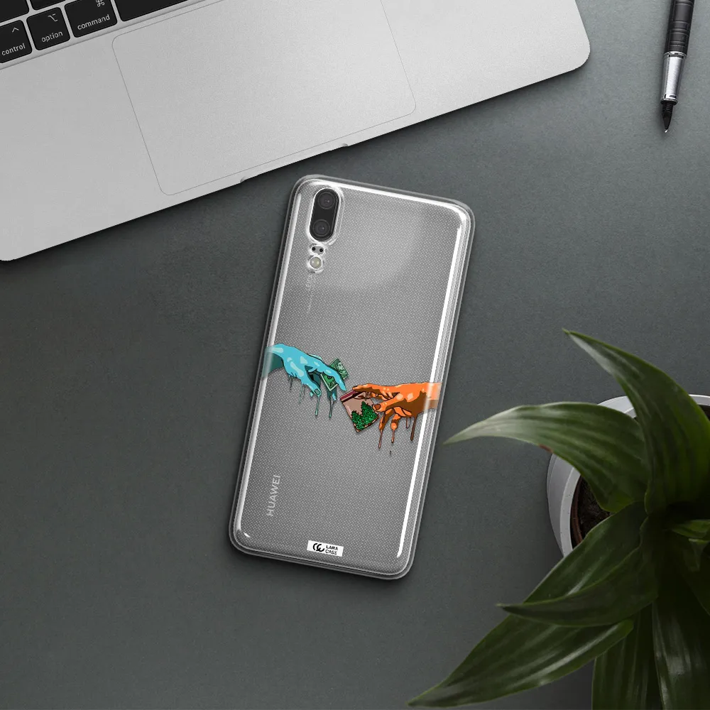 Pass The Weed Huawei P20 Clear TPU Case