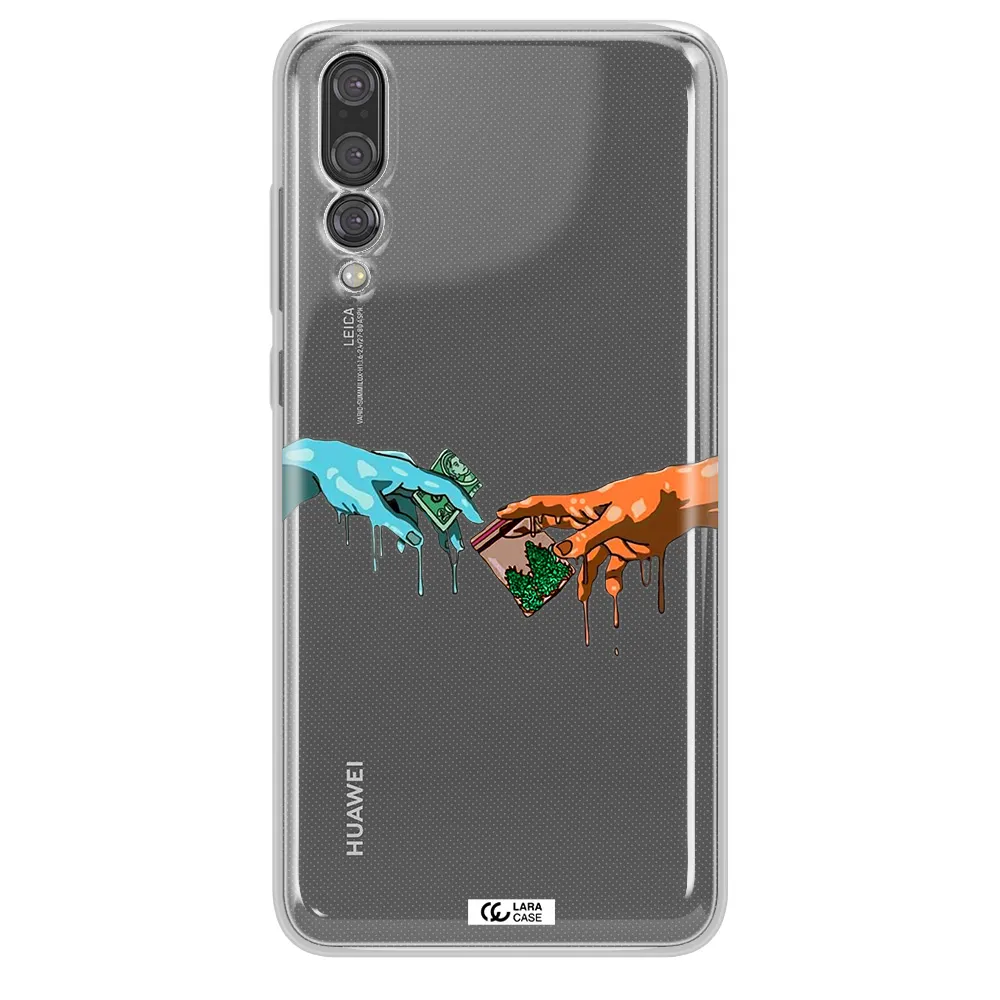 Pass The Weed Huawei P20 Pro Clear TPU Case