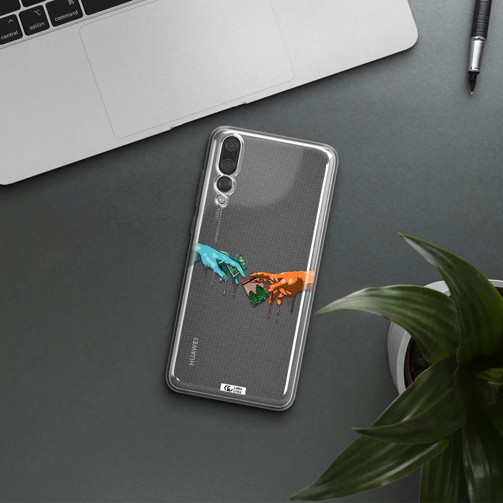 Pass The Weed Huawei P20 Pro Clear TPU Case