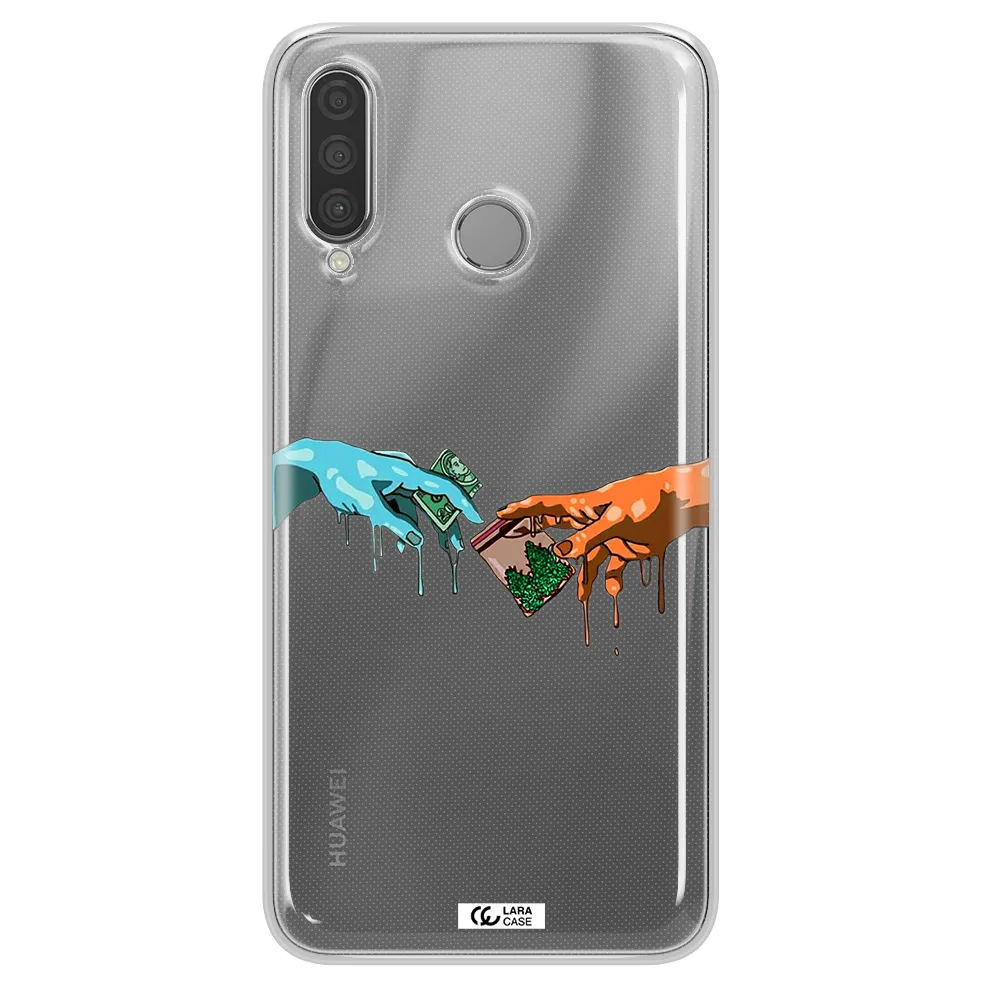 Pass The Weed Huawei P30 Lite Clear TPU Case