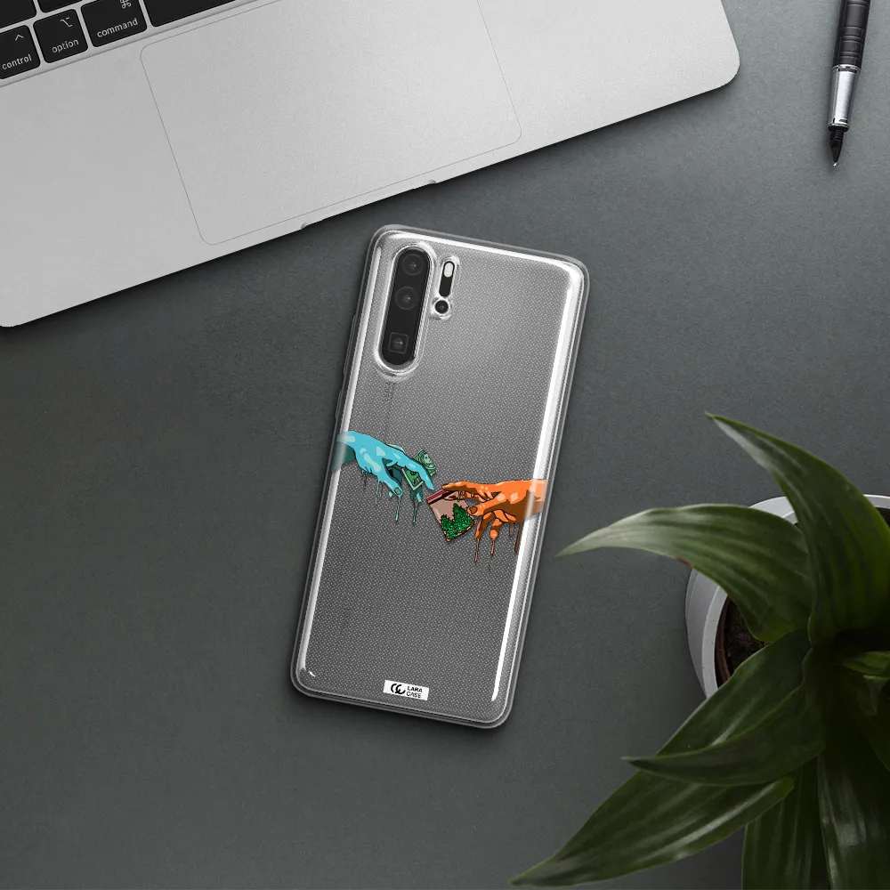 Pass The Weed Huawei P30 Pro Clear TPU Case