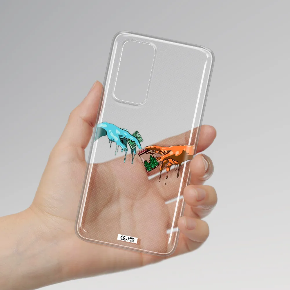 Pass The Weed Huawei P40 Clear TPU Case