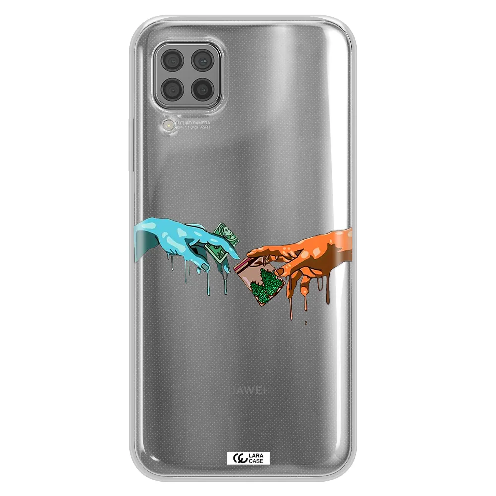 Pass The Weed Huawei P40 Lite Clear TPU Case