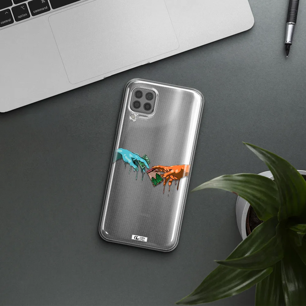 Pass The Weed Huawei P40 Lite Clear TPU Case
