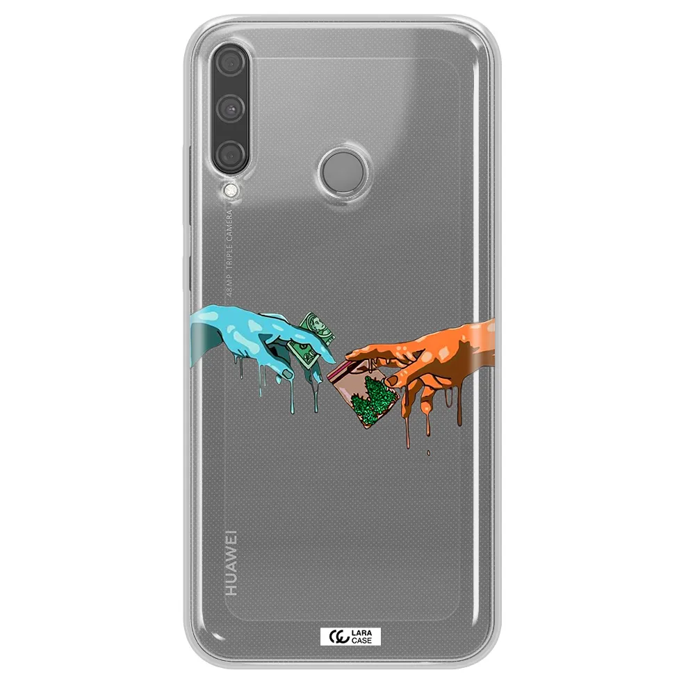 Pass The Weed Huawei P40 Lite E Clear TPU Case
