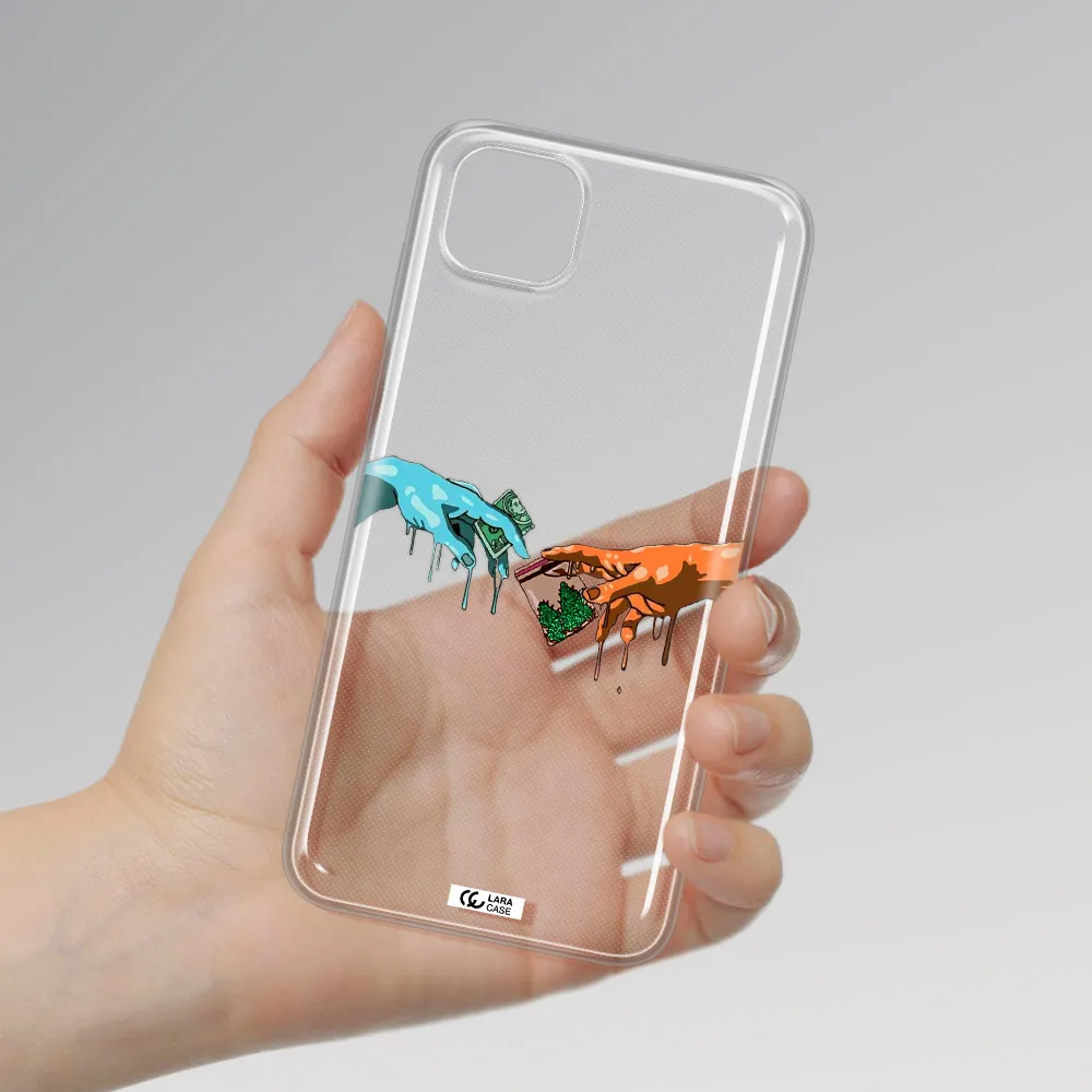 Pass The Weed Huawei Y5P Clear TPU Case