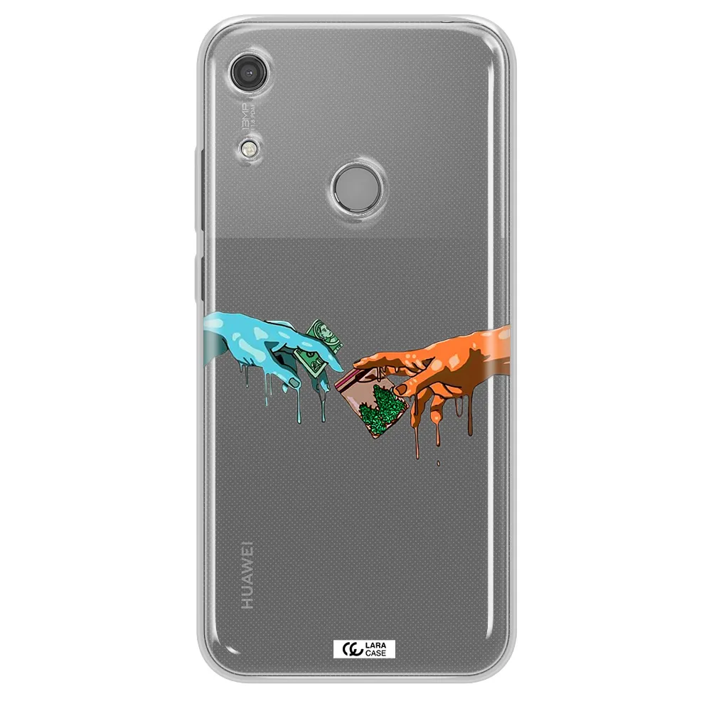 Pass The Weed Huawei Y6S Clear TPU Case