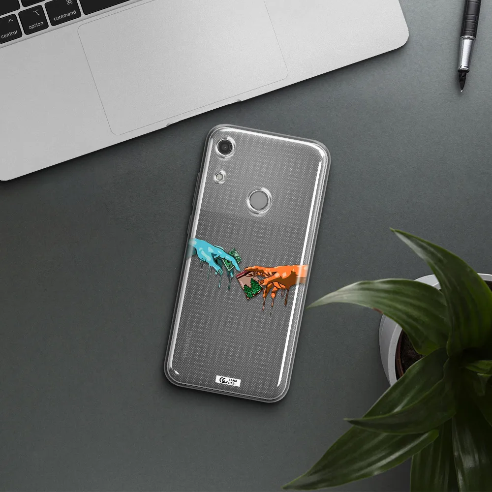 Pass The Weed Huawei Y6S Clear TPU Case