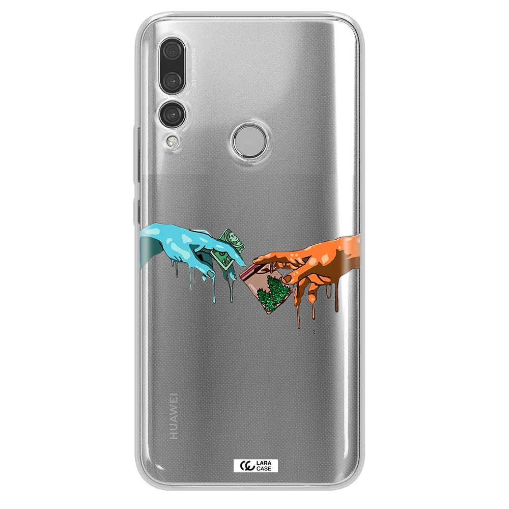 Pass The Weed Huawei Y9 Prime 2019 Clear TPU Case