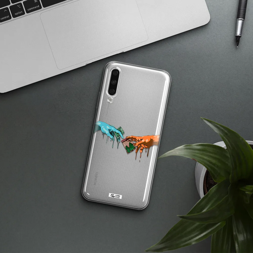 Pass The Weed Huawei Y9S Clear Tpu Case