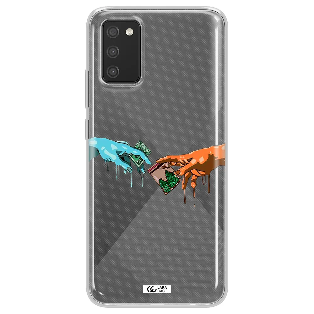 Pass The Weed Samsung A02S Clear TPU Case