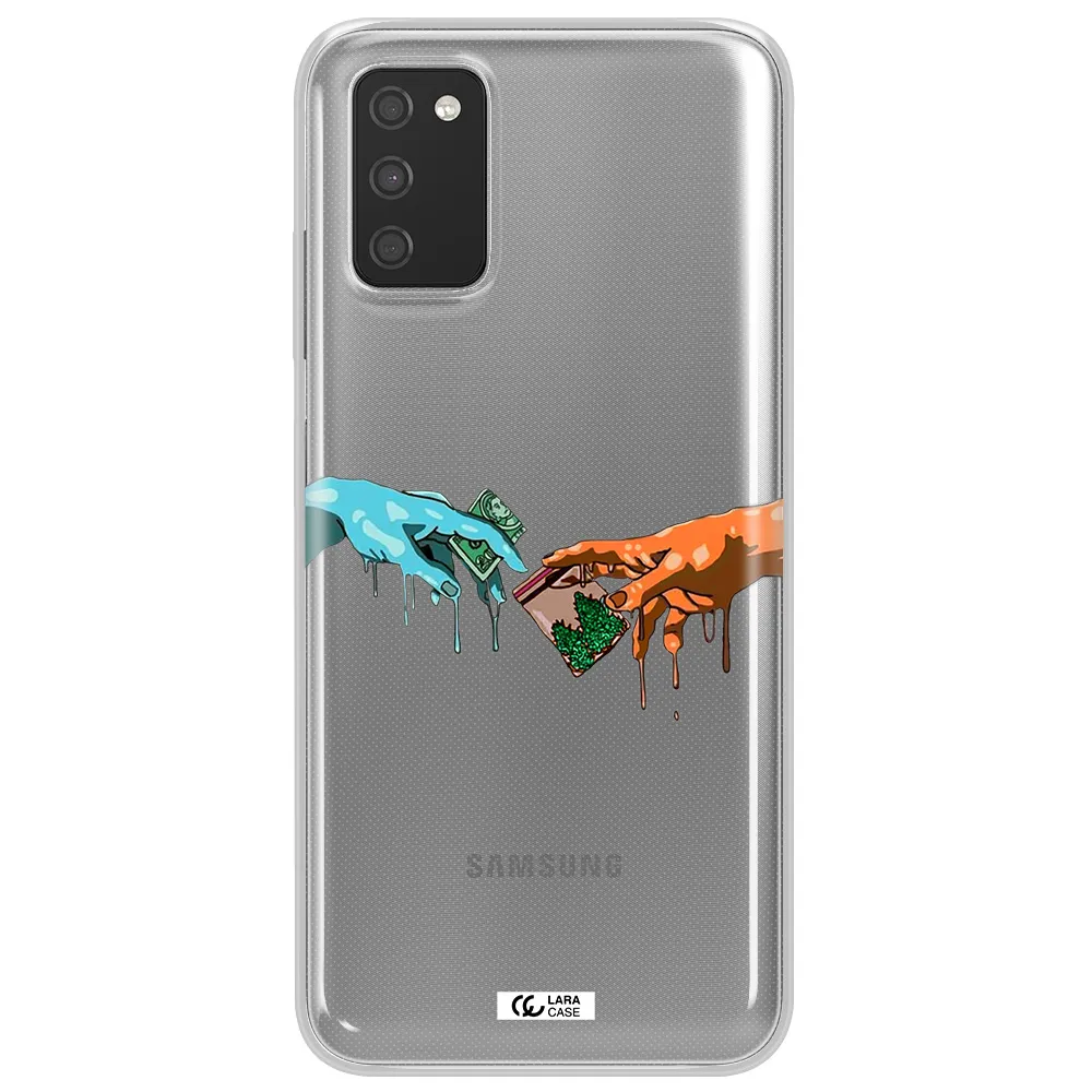 Pass The Weed Samsung A03S Clear TPU Case