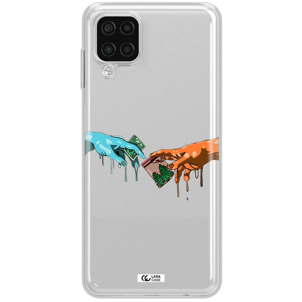 Pass The Weed Samsung A12 4g Clear TPU Case
