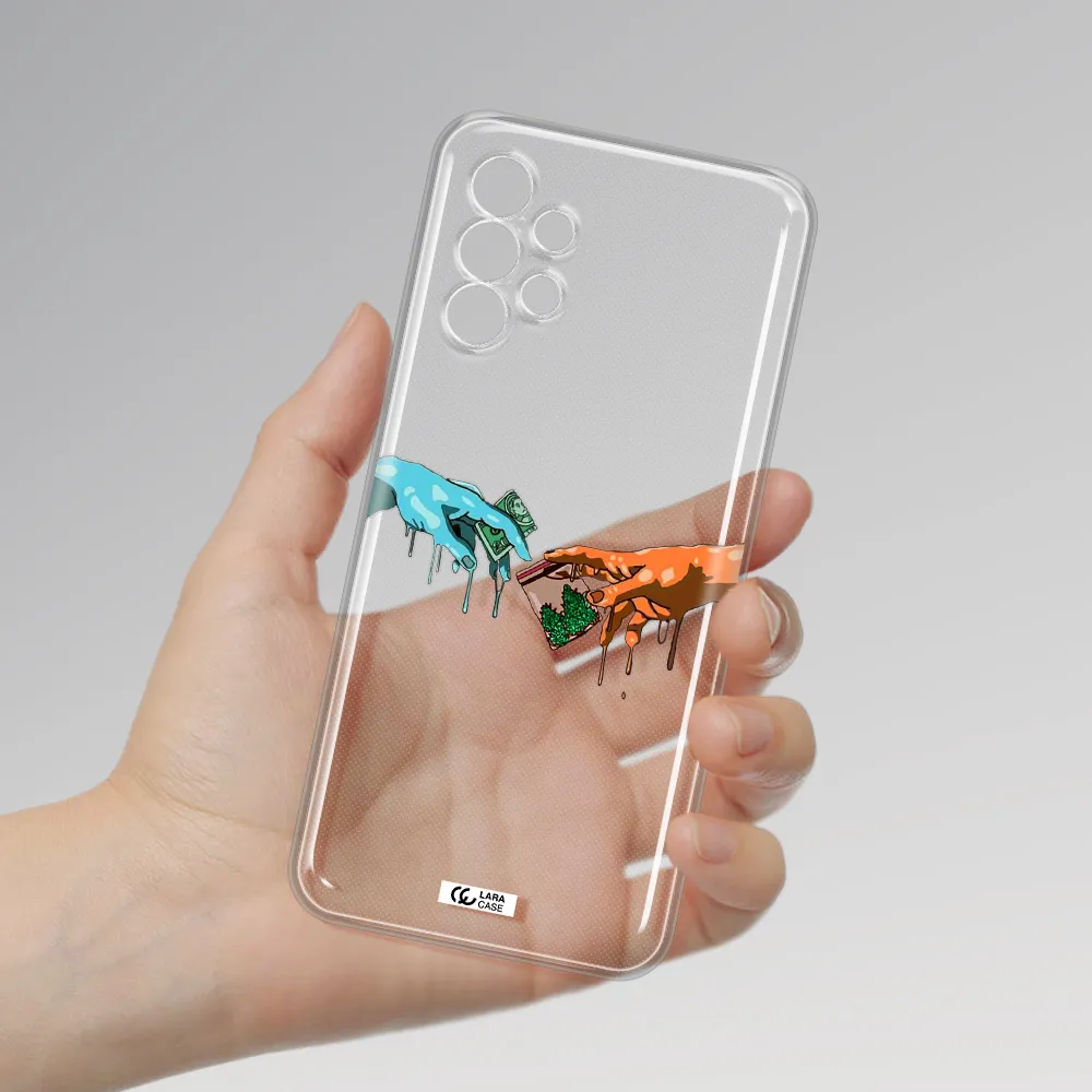 Pass The Weed Samsung A13 4g Clear TPU Case