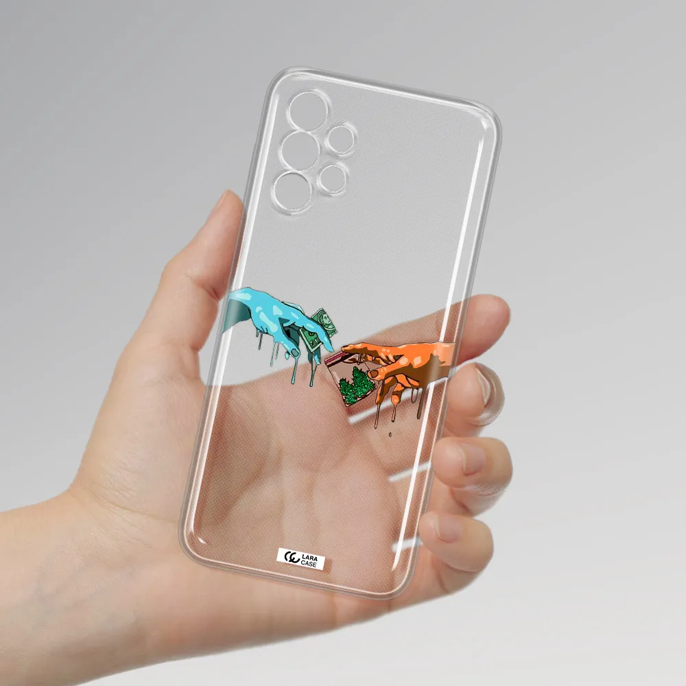 Pass The Weed Samsung A13 Clear TPU Case